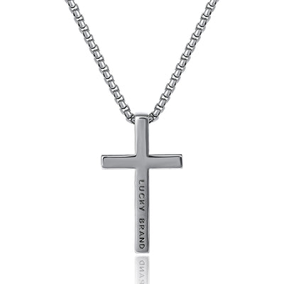 Lucky Brand Cross Pendant Necklace - 22''