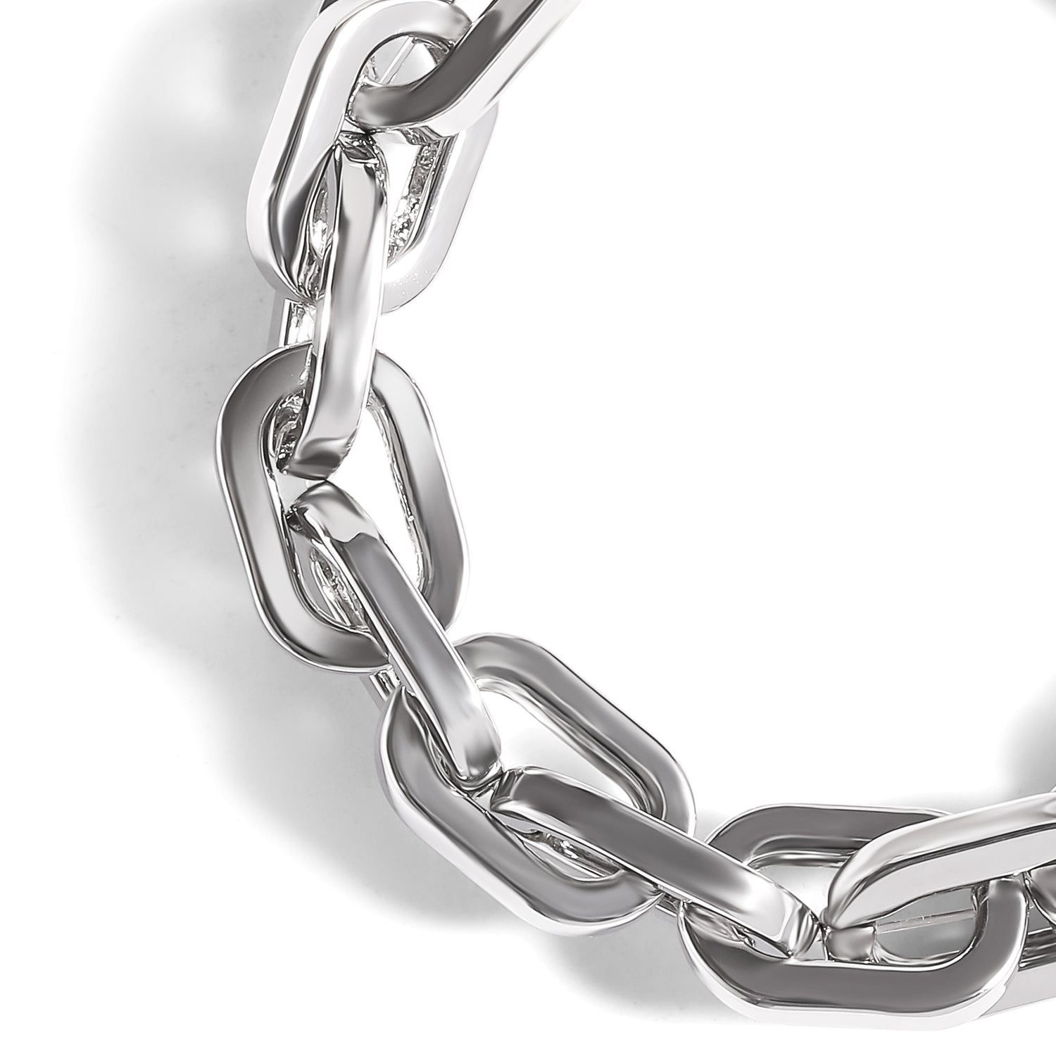 Jessica Simpson Mixed Metal Link Chain Bracelet