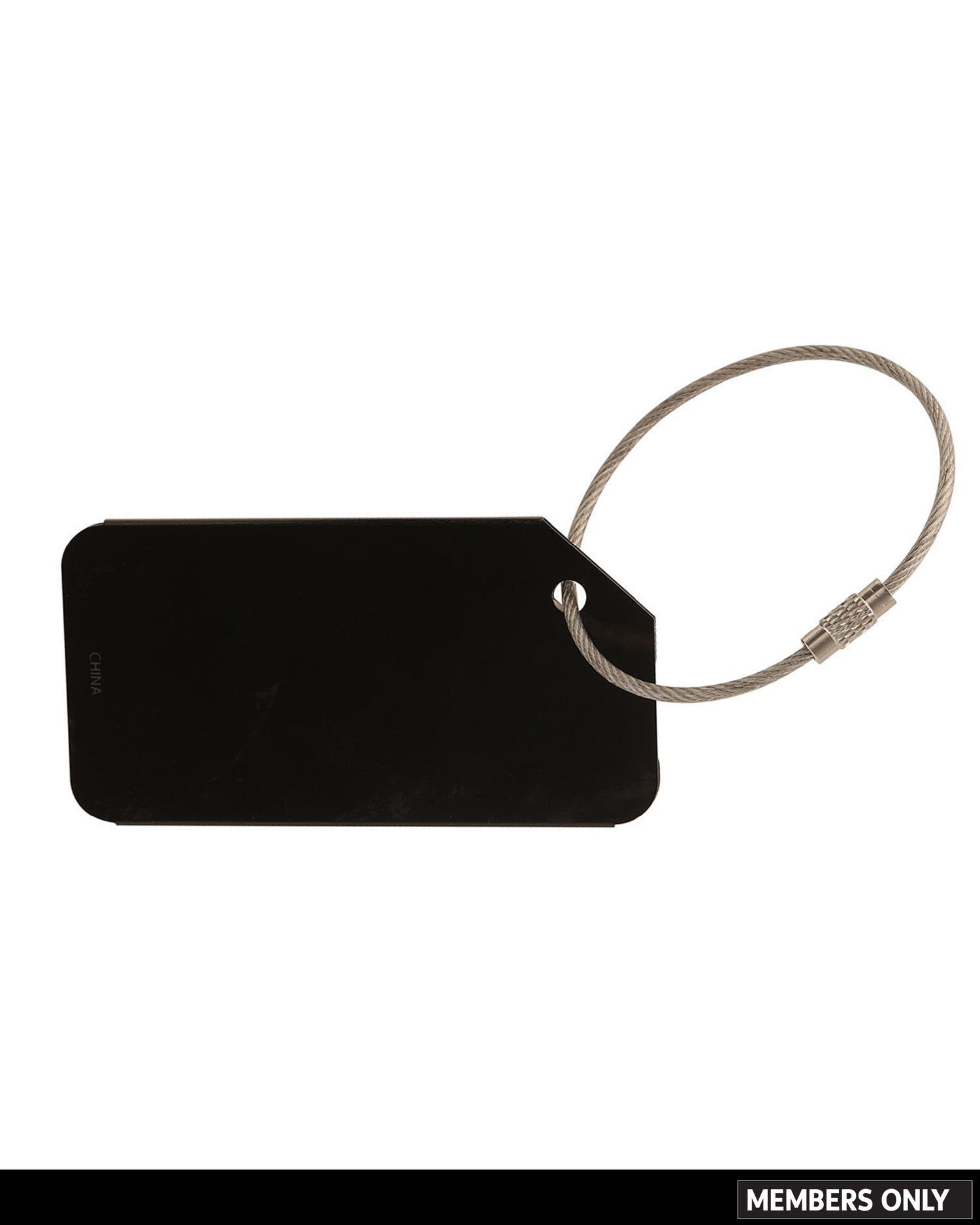 MEMBERS ONLY 3PC LUGGAGE TAG SET