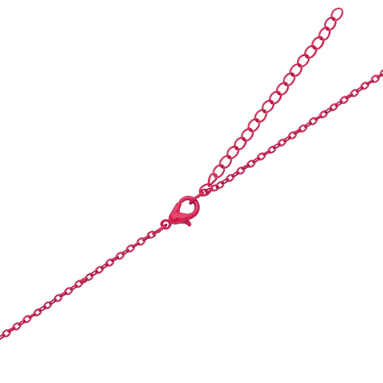 Disney Minnie Mouse Fashion Charm Necklace, 16” Chain