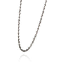 Lucky Brand Stainless Steel Chain Necklace for Men, 22" Rope Chain