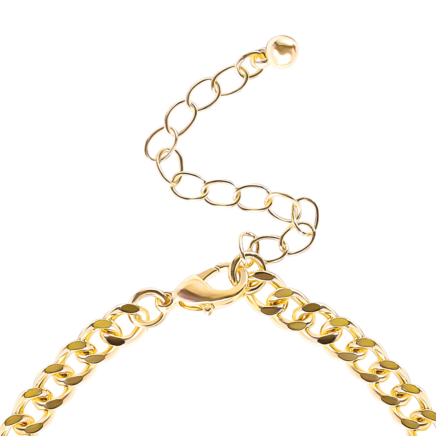 Jessica Simpson Gold-Tone Butterfly Crystal Chain Bracelet