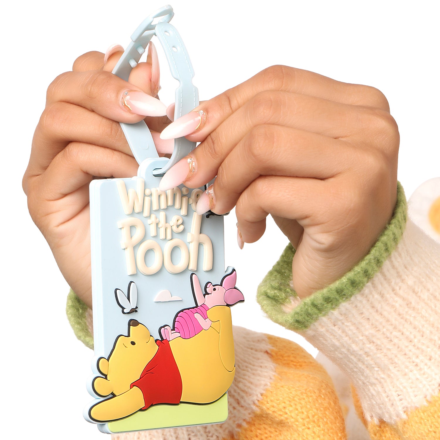 Winnie the Pooh 4 Piece Silicone Luggage Tag Set