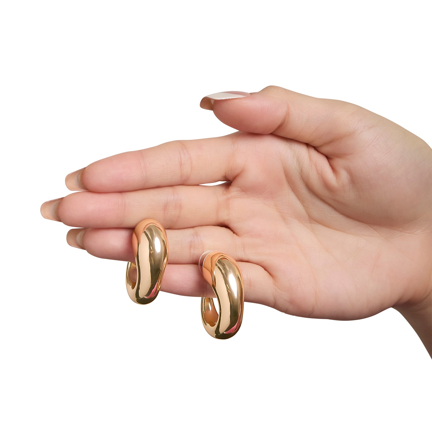 Gold Hoop Earrings
