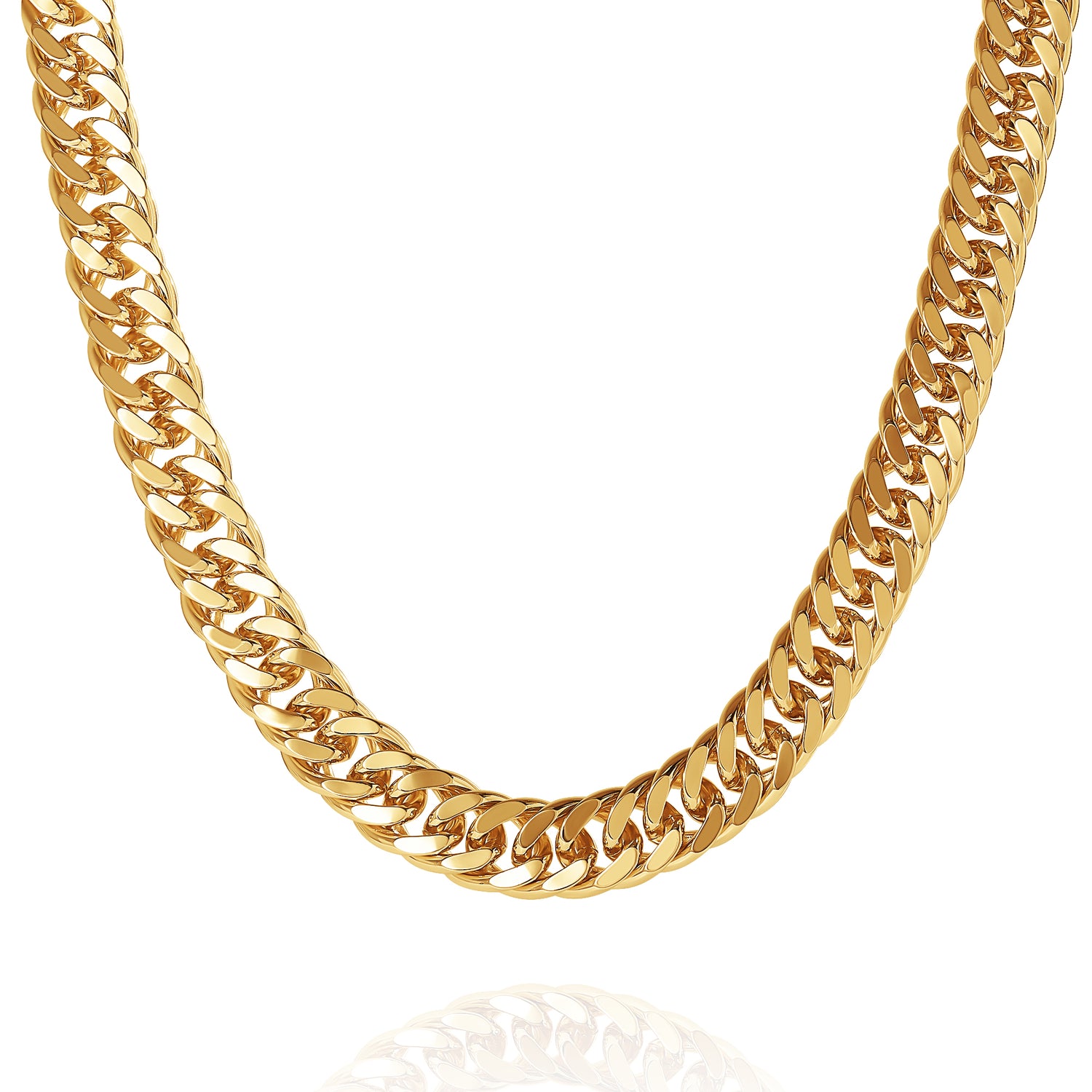 Jessica Simpson Chunky Statement Gold Chain Necklace