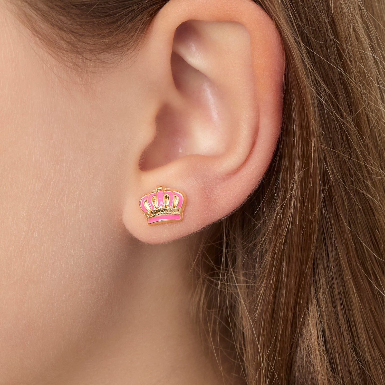 Juicy Couture Kids Stylish Stud 3-Pair Earrings Set