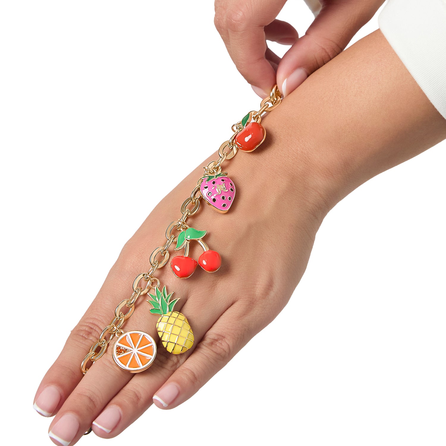 Juicy Couture Tropical Fruit Charm Bracelet