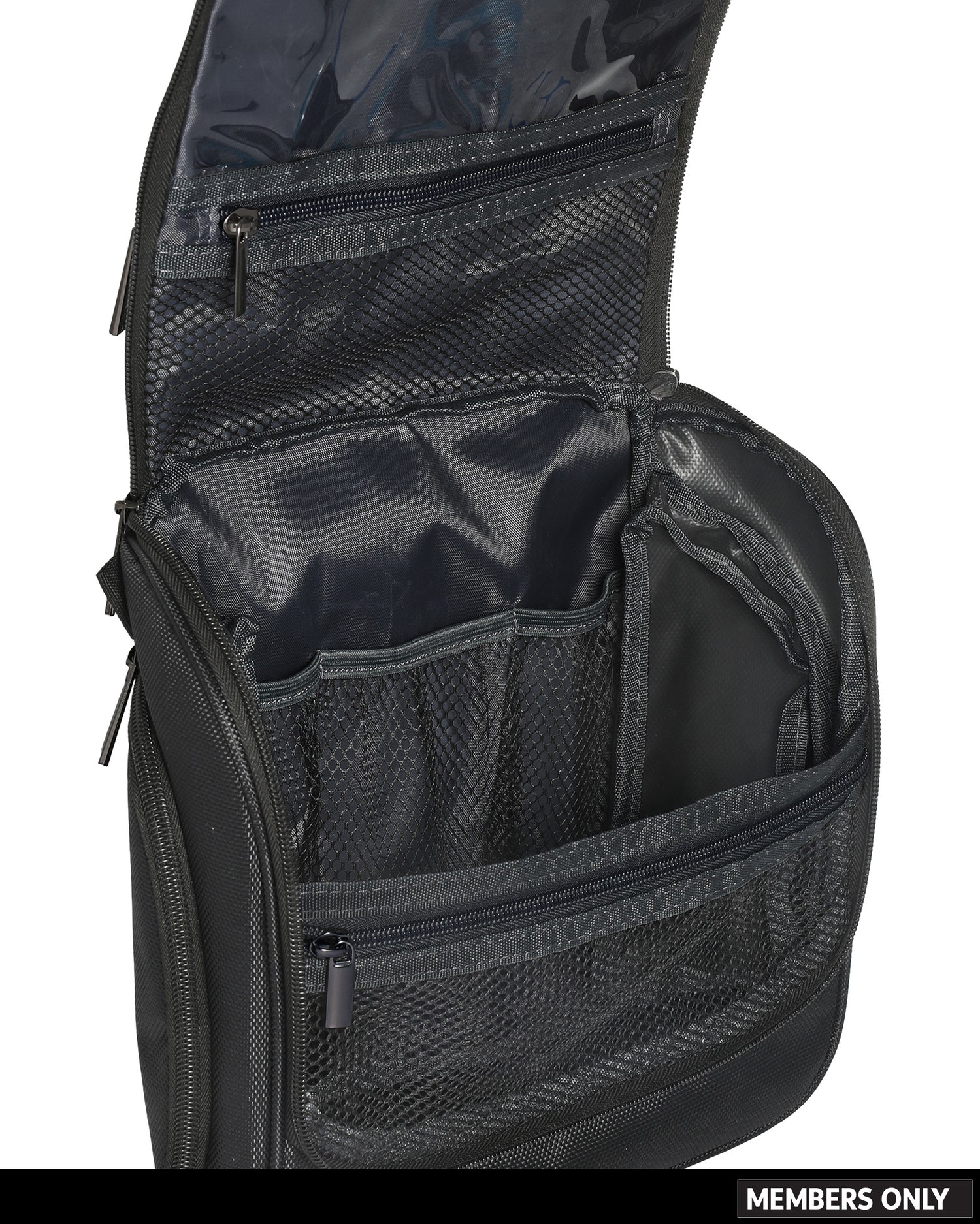 Members Only Hanging Toiletry Bag