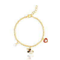 Disney 100 Anniversary Minnie Mouse Charm Bracelet