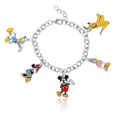 Disney Mickey Mouse And Friends Charm Bracelet