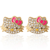 Sanrio Hello Kitty Pave Crystal Stud Earring