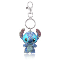 Disney Stitch Pave Keychain - Travel Bag Charm Accessories