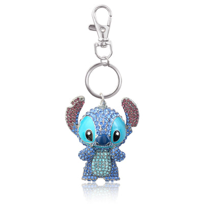 Disney Stitch Pave Keychain - Travel Bag Charm Accessories