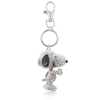 Snoopy Pave Keychain - Travel Bag Charm Accessories