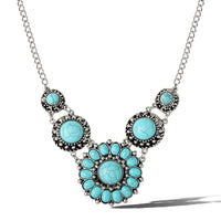 JS Jessica Simpson Turquoise Pendant Necklace