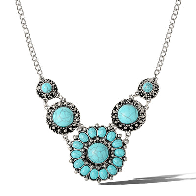 Jessica Simpson Turquoise Statement Necklace