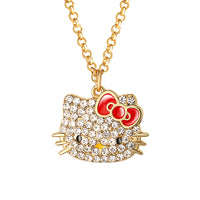Sanrio Hello Kitty Pave Crystal Necklace