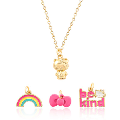 Sanrio Hello Kitty Charm Set with Necklace Chain