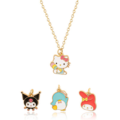 Hello Kitty & Friends Charm Set with Necklace Chain