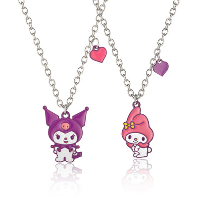 Sanrio Hello Kitty Kuromi and My Melody Necklace Set