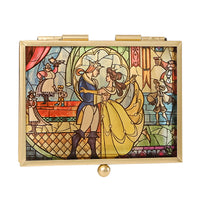 Beauty & The Beast Belle Small Glass Jewelry Box