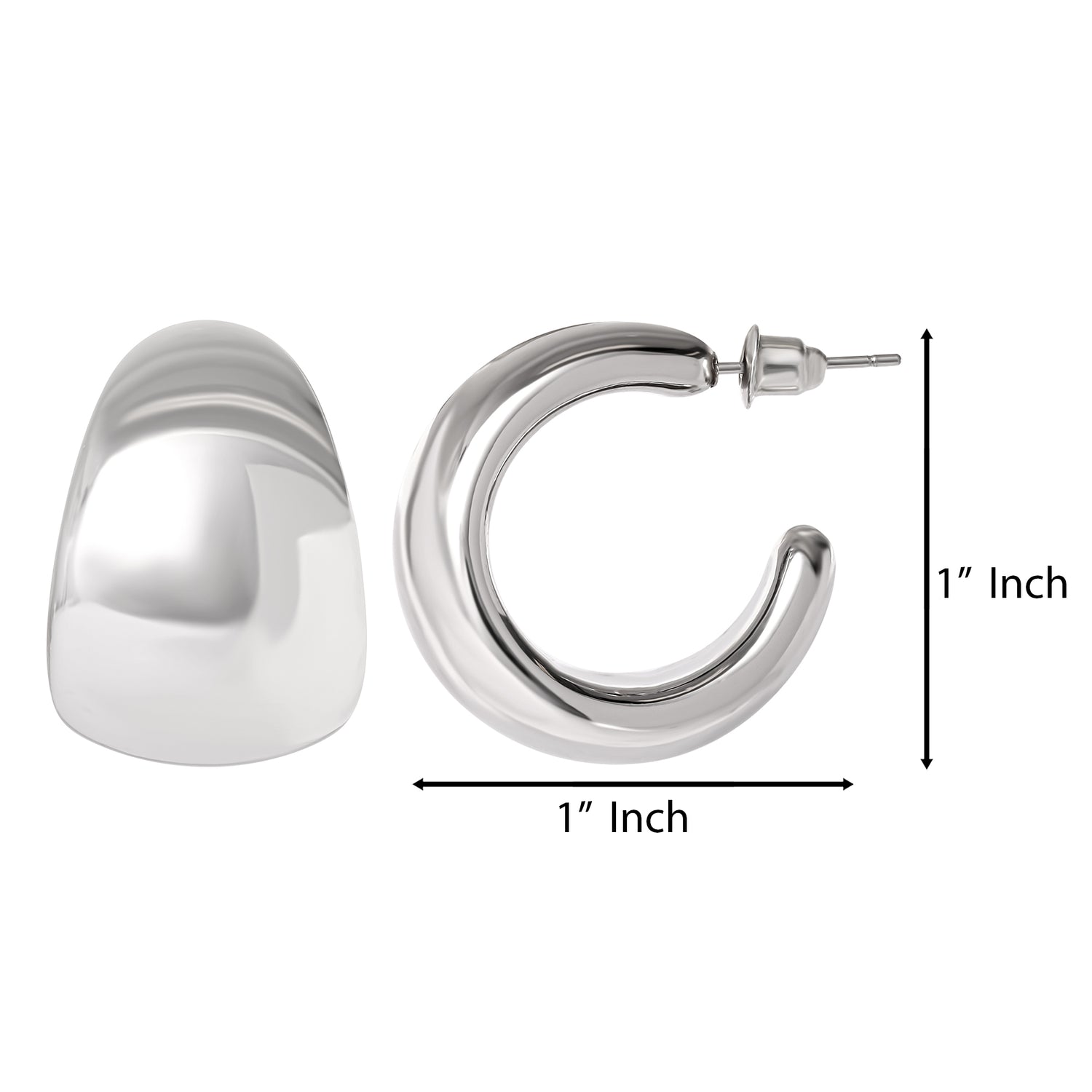 Jessica Simpson Dome Drop Earrings