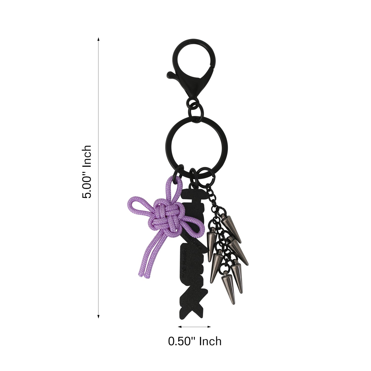 K-Pop Demon Hunters Cluster Keychain - Black-Tone