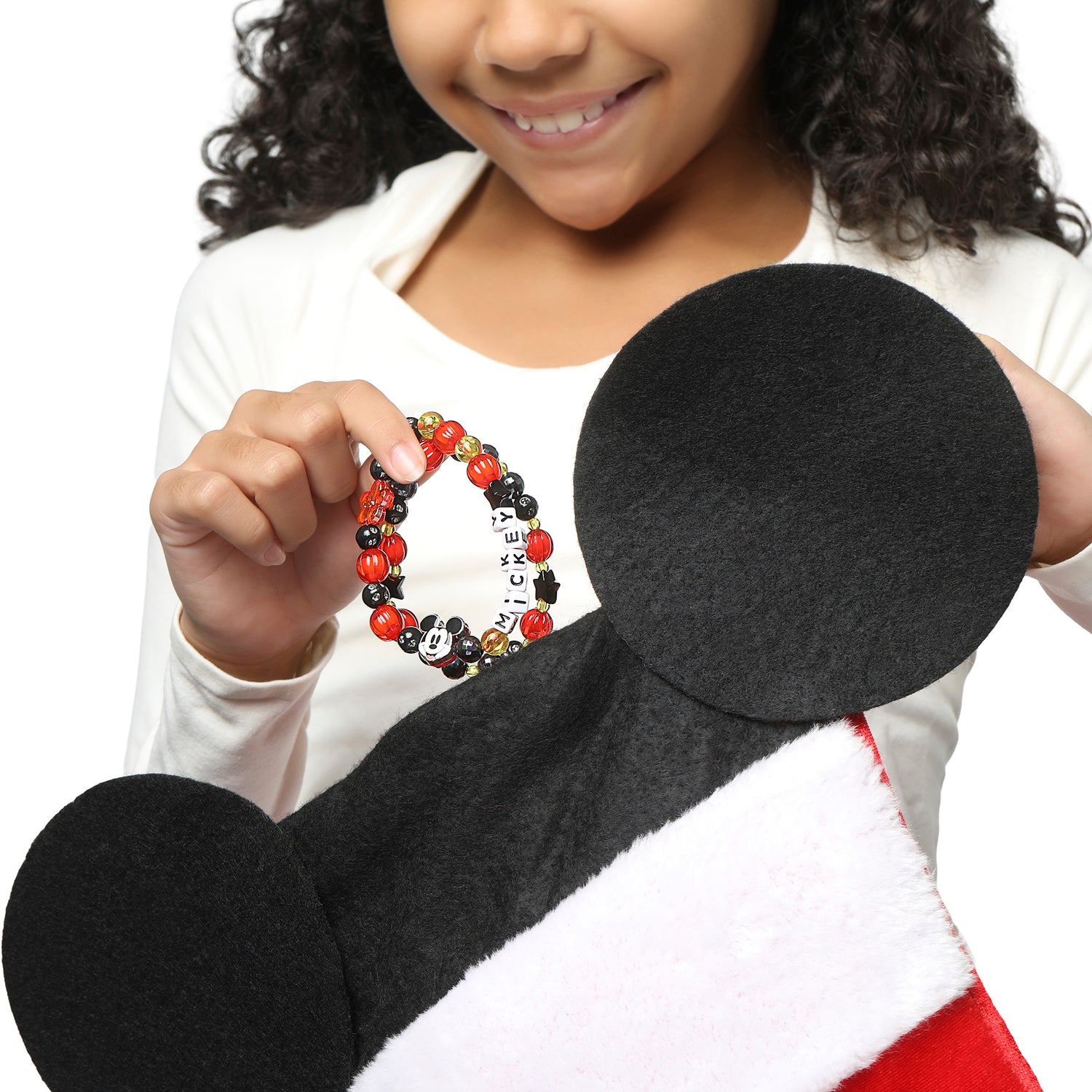 Disney Mickey Mouse Bracelet Set for Girls 2-Piece Official License
