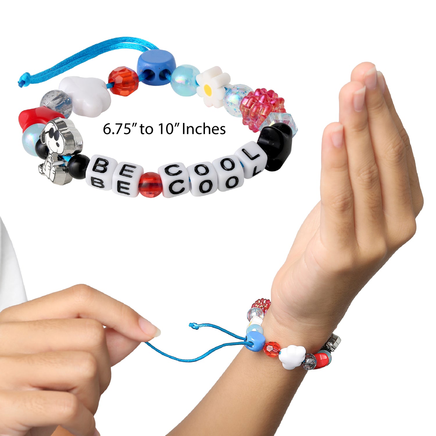 Peanuts Snoopy Bracelet Set for Girls 2-Piece Official License