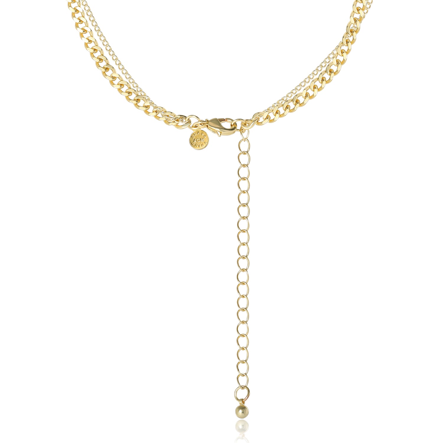 JS Jessica Simpson Layered Gold Pendant Necklace – Trendy Fashion Jewelry