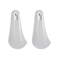 JS Jessica Simpson Sculptural Silver-Tone Drop Earrings for Modern Elegance