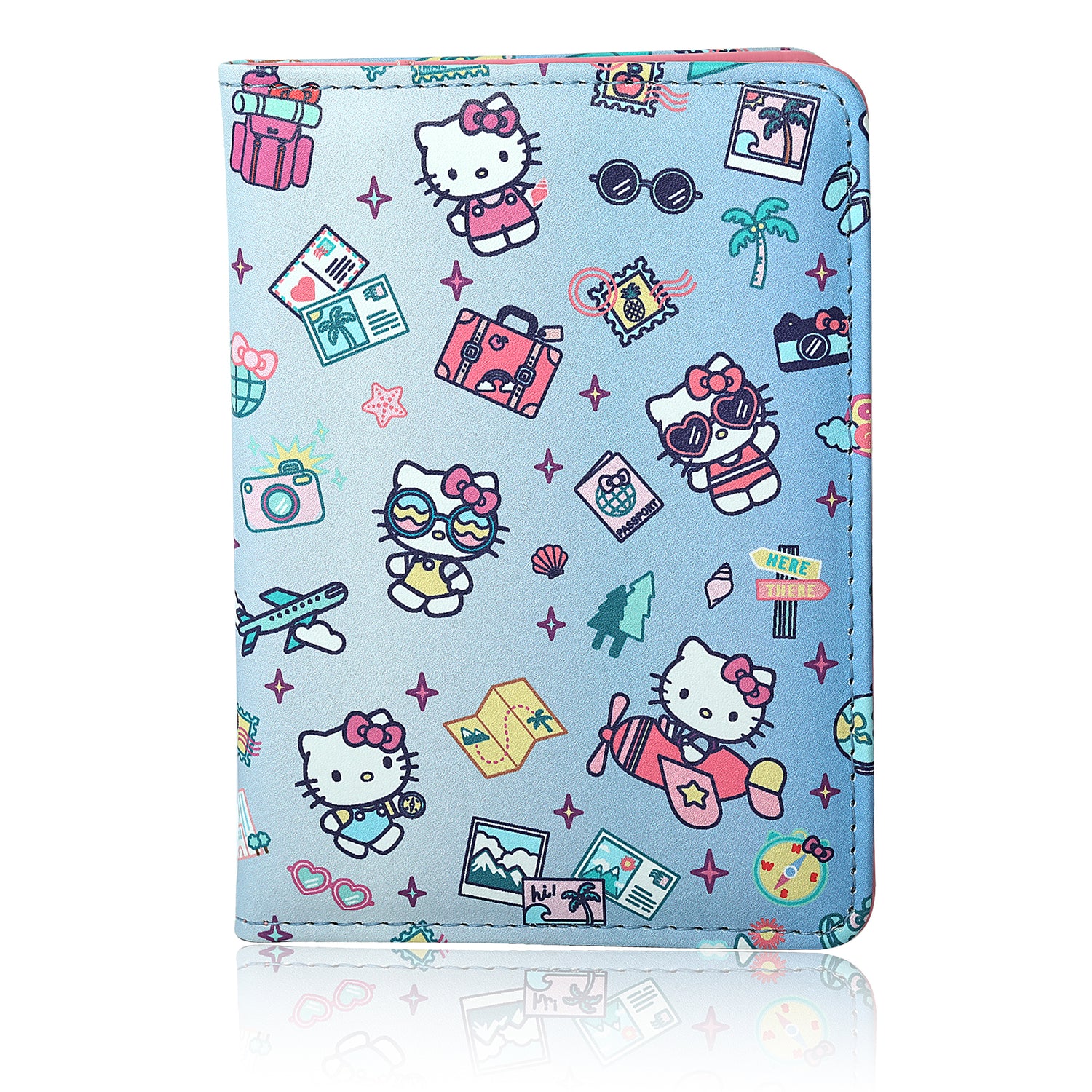 Hello Kitty Passport Holder for Travel Official License, Cute Passport Cover, Sanrio Gifts