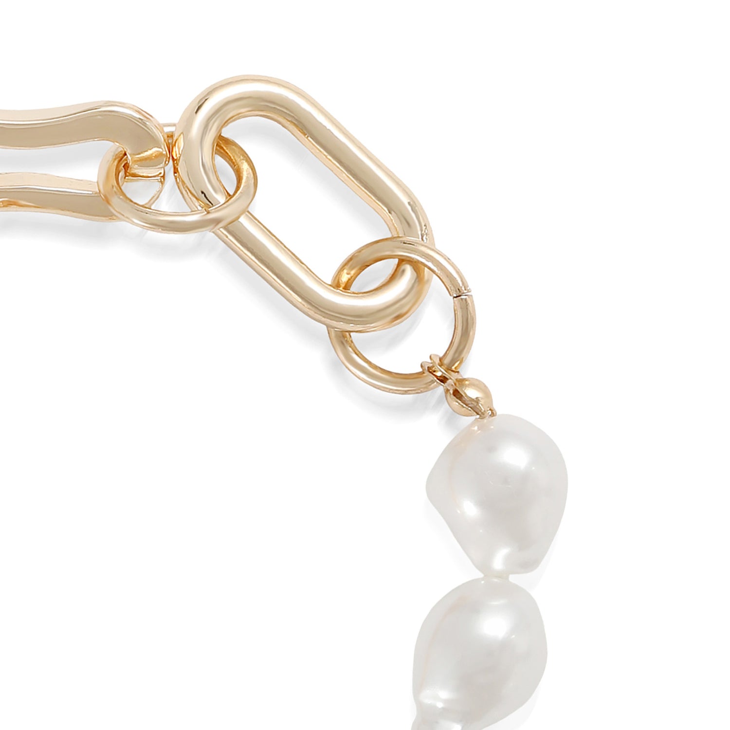 Yellow Gold-Plated Bracelet