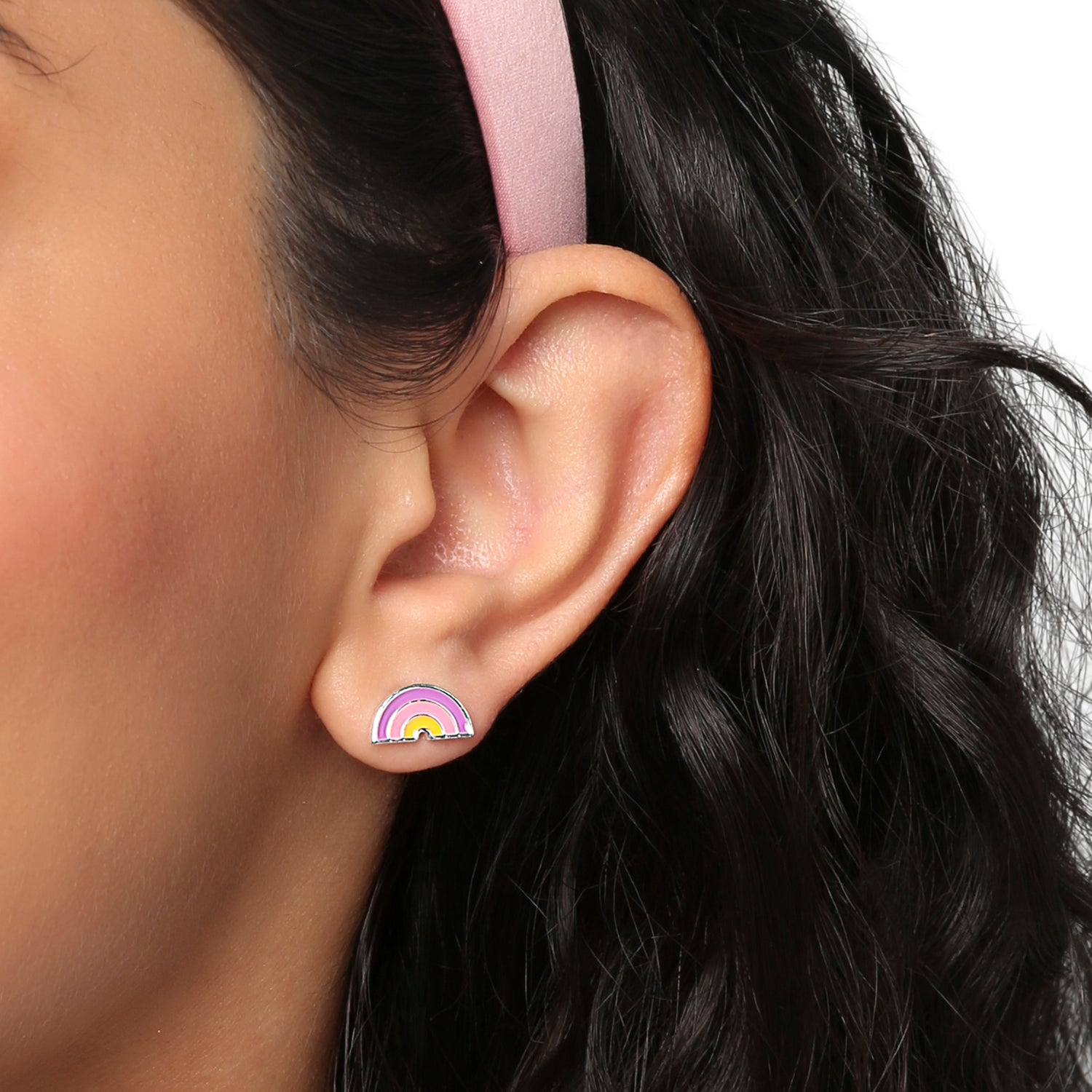 Hello Kitty Stud Earrings Set for Women, 3 Pairs, Sanrio Studs