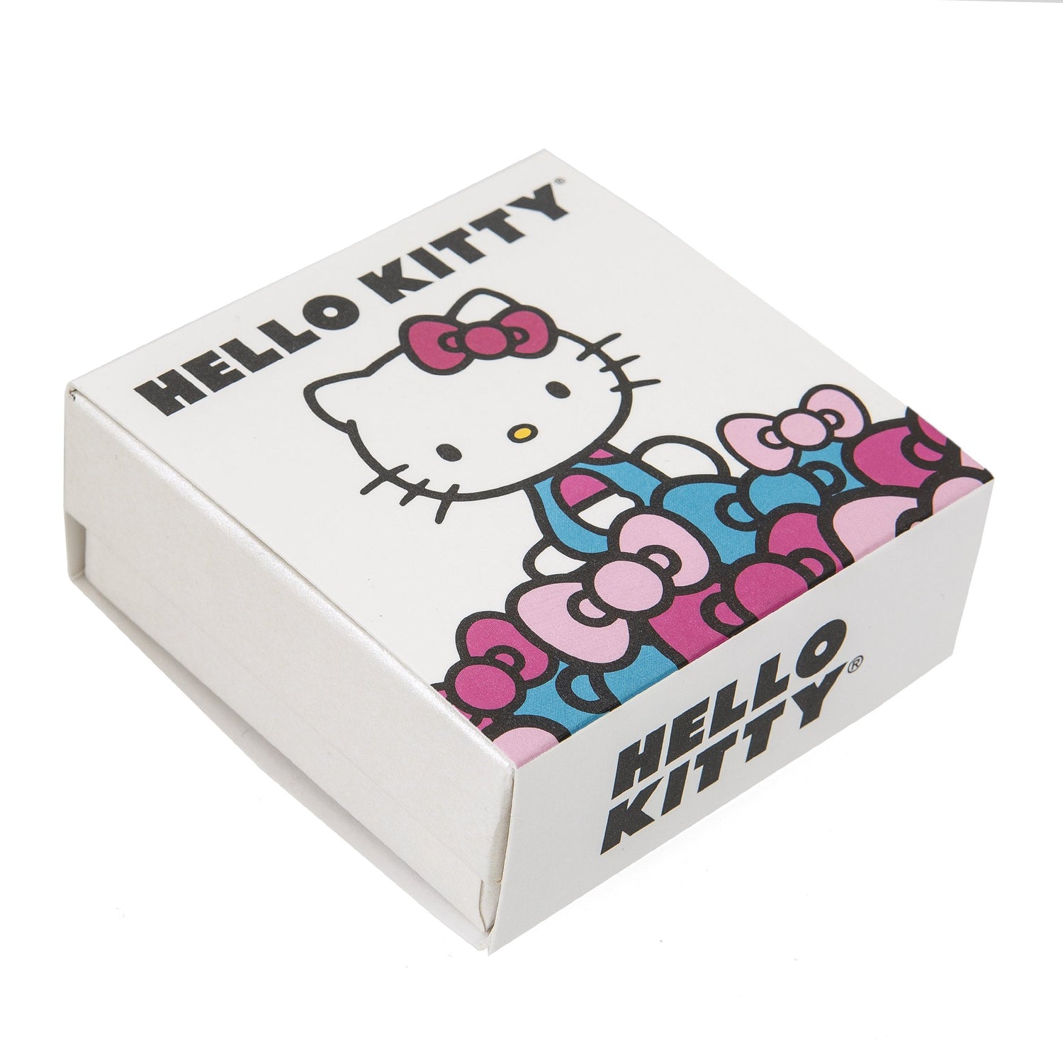 Hello Kitty Silver Plated I Love You Pendant Necklace, 18"