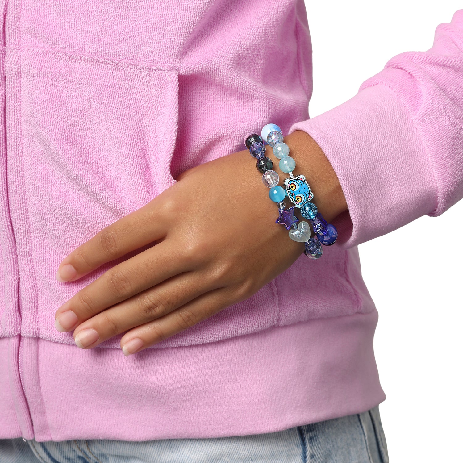 KPop Demon Hunters Derpy Bracelet Set for Girls 2-Piece Official License