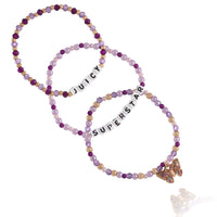Juicy Couture Kids Choose Juicy Superstar 3 Piece Beaded Jewelry