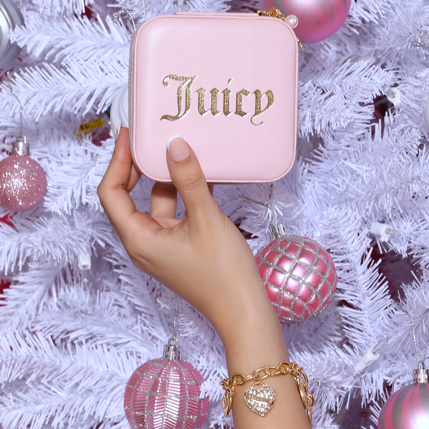 Juicy Couture Huggie Hoops, Stud Earrings for Women, 3-Pair Gift Set & Box