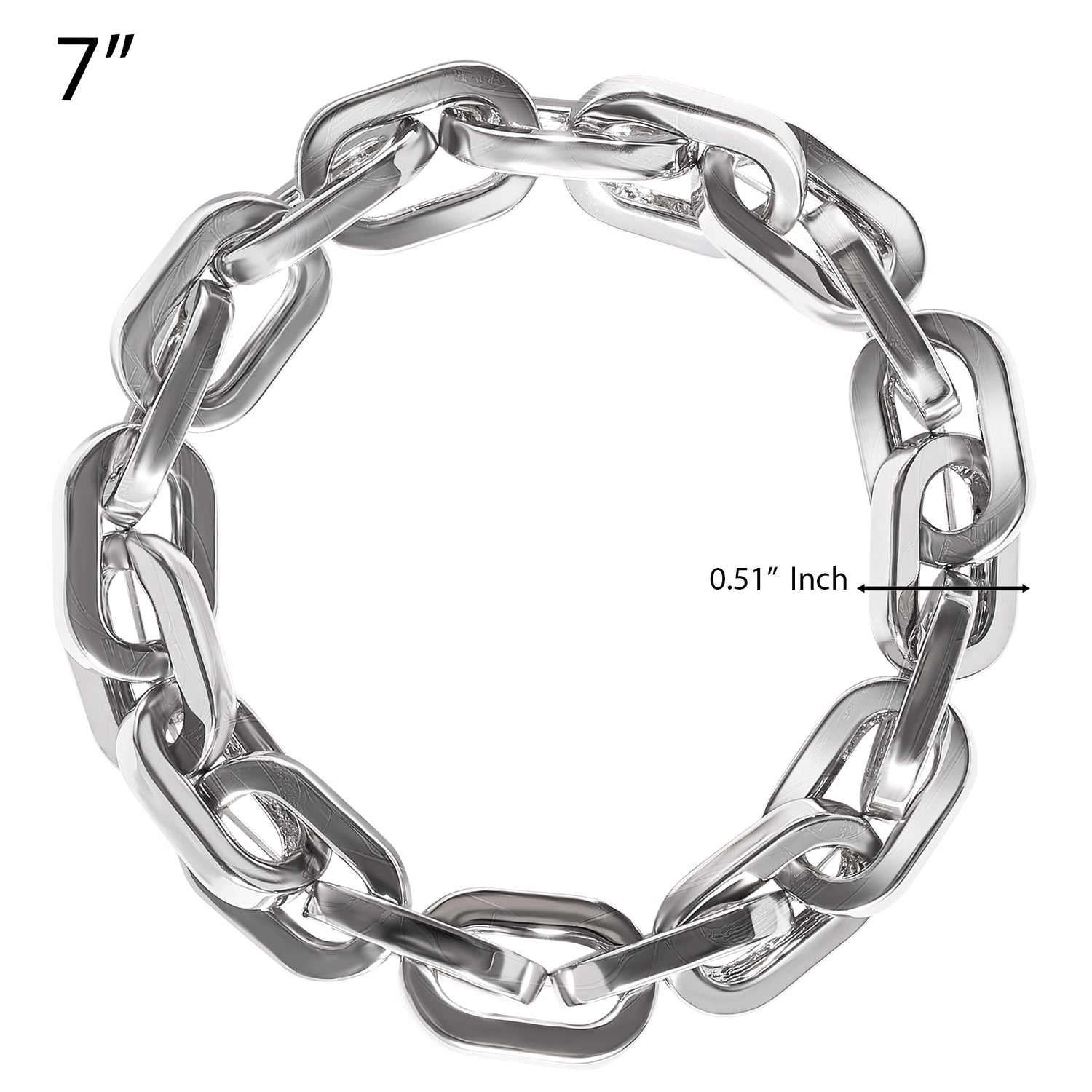Jessica Simpson Mixed Metal Link Chain Bracelet