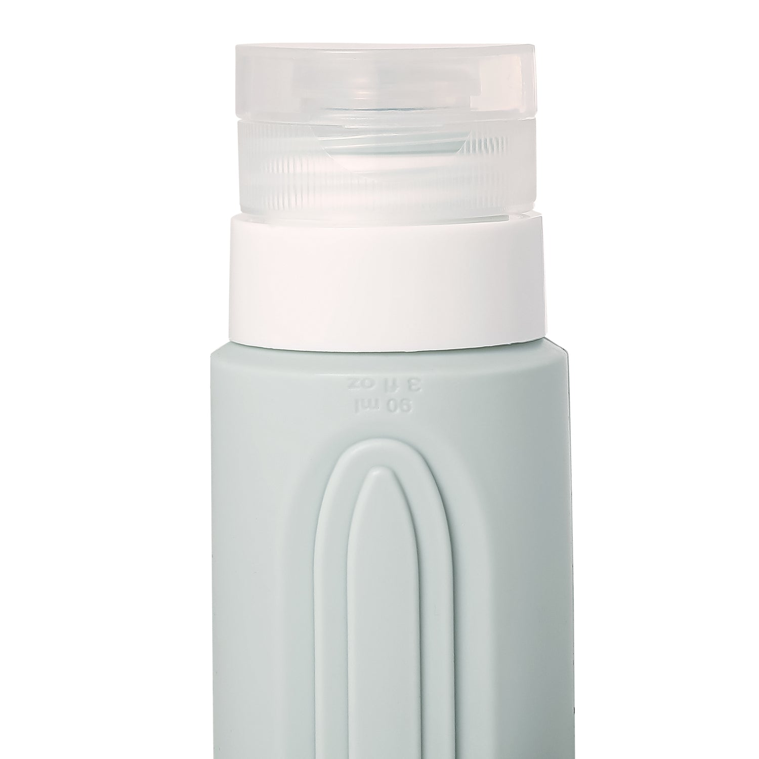 MEMBERS ONLY 4 PIECE SILICONE TRAVEL BOTTLE SET WI