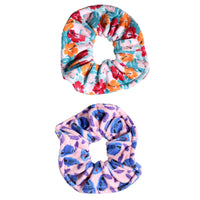 Disney Stitch Scrunchie 2-Piece Set Official License, Spa Towel Hair Ties
