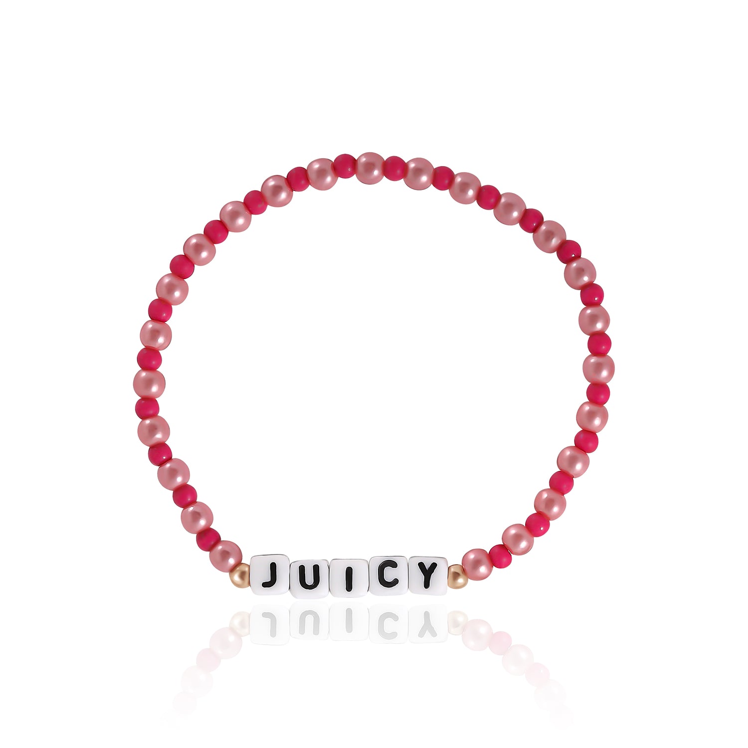 Juicy Couture Kids Choose Juicy Heart Charm 3 Piece Beaded Jewelry