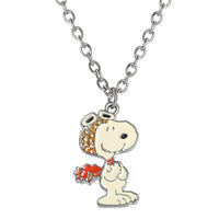 Peanuts Flying Ace Snoopy Necklace for Women Official License
