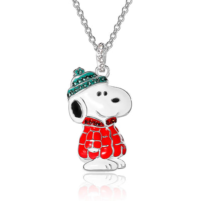 Peanuts Snoopy Puffer Jacket Pendant