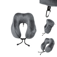 MEMBERS ONLY GRAY NECK PILLOW