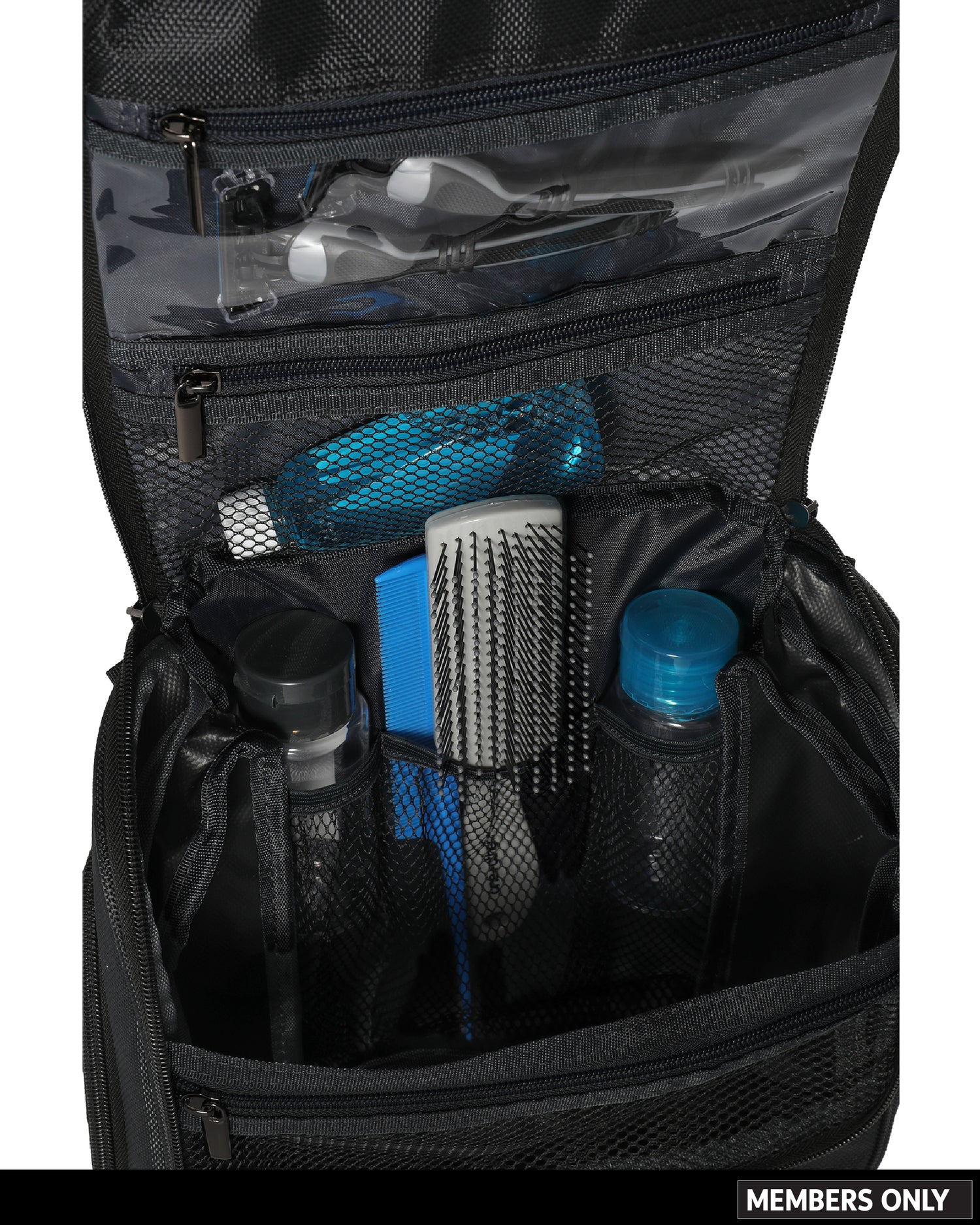 Members Only Hanging Toiletry Bag