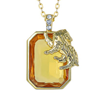 Harry Potter Hufflepuff Badger Pendant Necklace Official License, 18+2"