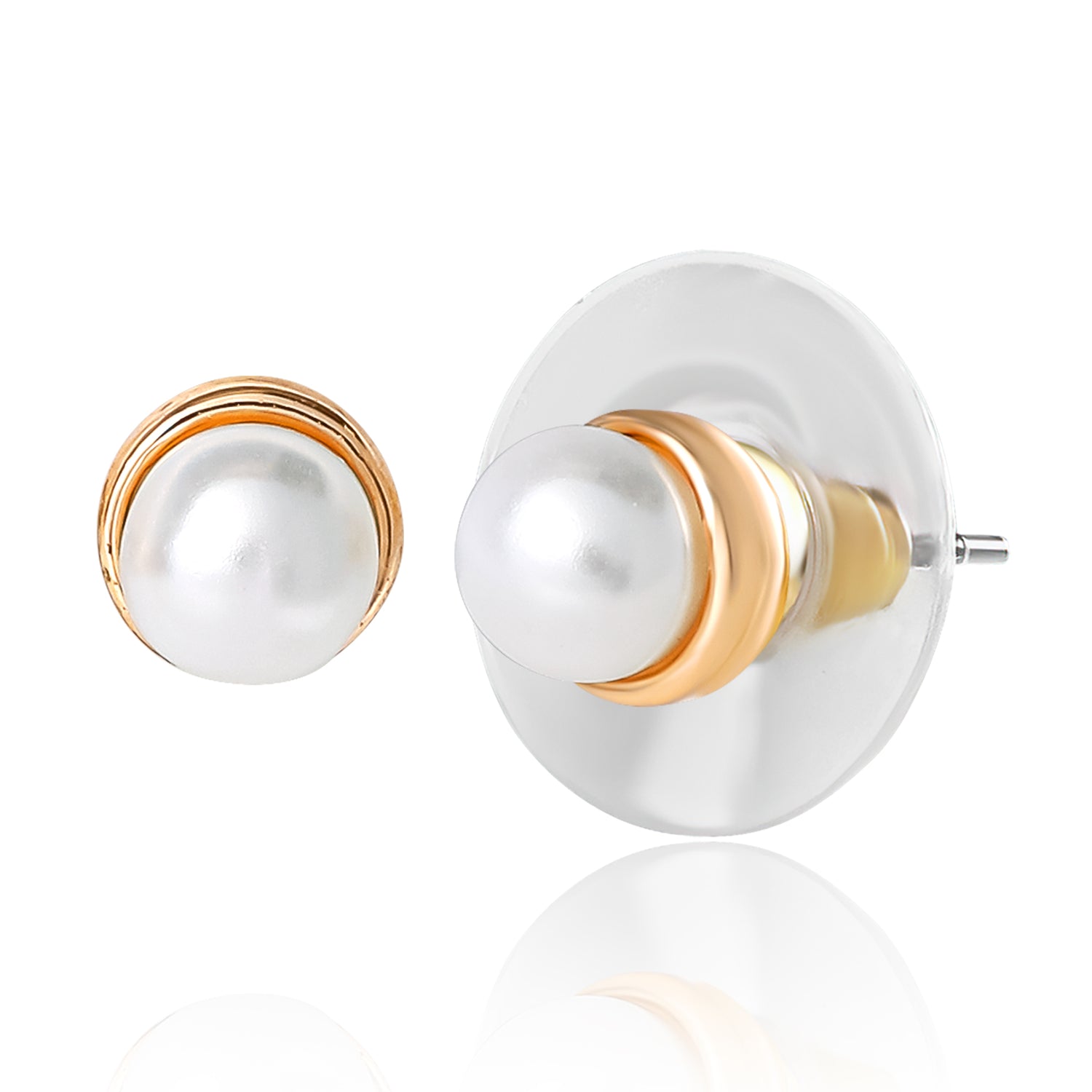 Jessica Simpson Gold-Tone Bow, Butterfly & Pearl Stud & Hoop Earring Set, 12 Pairs