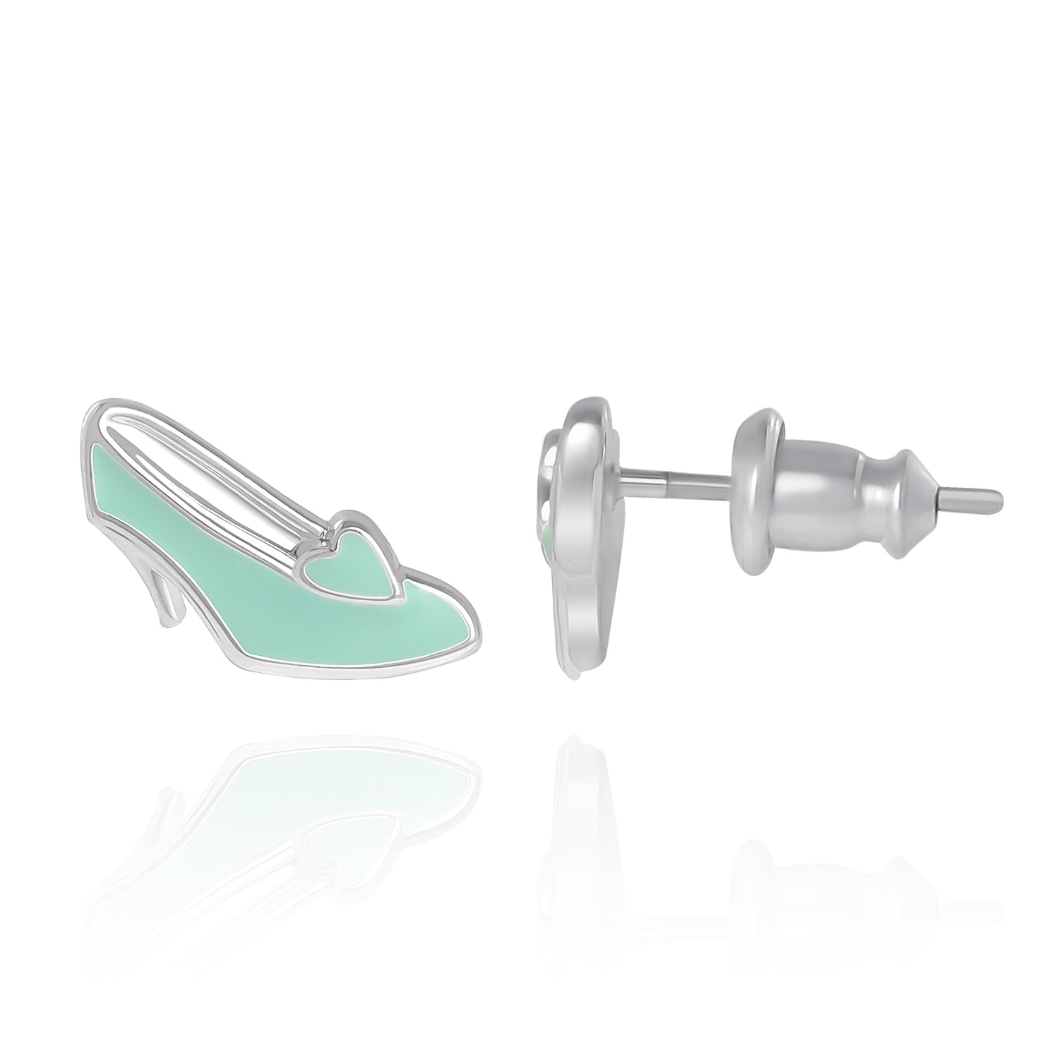 Disney Cinderella Shoes Stud Earrings