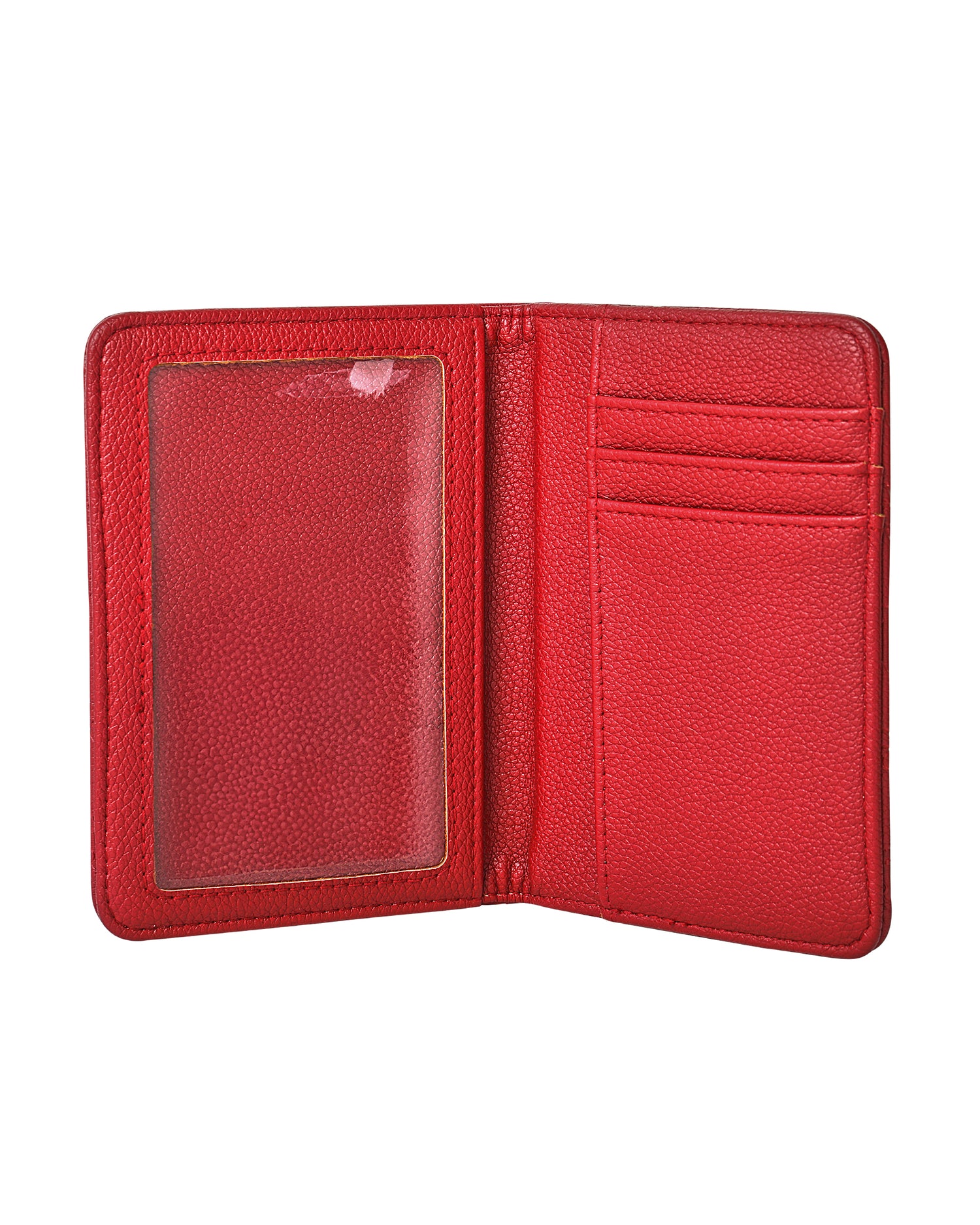 Hello Kitty Passport Holder for Travel Women Official License, Burgundy Red Passport Cover, Sanrio Gifts - Red